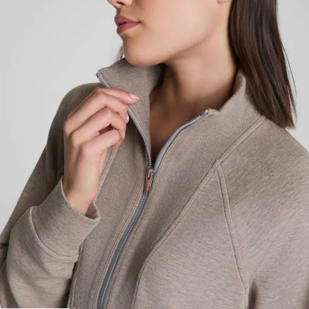 Spanx Air Essentials Brushed Half-Zip Sweatshirt